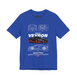 Bugatti Veyron Inspired Illustrated Hypercar Graphic T Shirt Ultimate Luxury Performance Supercar Automotive Streetwear Elite Speed Lifestyle Gift For Exotic Car Enthusiasts