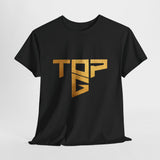 Top G Andrew Tate Graphic T Shirt Black Unisex Streetwear Motivational Hustle Tee Gold Typography Design