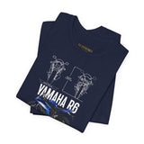Yamaha R6 Inspired Sportbike Graphic Unisex Heavy Cotton Tee Bold Streetwear Moto Art Shirt for Riders Racing Fans and Everyday Casual Wear