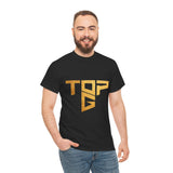 Top G Andrew Tate Graphic T Shirt Black Unisex Streetwear Motivational Hustle Tee Gold Typography Design