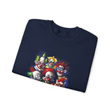 Chaos Clown Crew Sweatshirt Premium Unisex Streetwear Artistic Dark Humor Design Bold Neon Chaos Expression For Fearless Minds And Alpha Creators