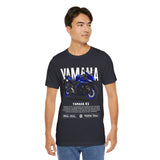 R3 Inspired Sport Motorcycle Art Unisex Heavy Cotton Tee Dynamic Streetwear Graphic for Riders and Moto Enthusiasts