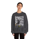 Dynasty Statue Graphic Unisex Heavy Blend Crewneck Sweatshirt Greek Sculpture Butterfly Streetwear Art Inspired Pullover