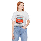 Legendary Orange Street Machine Rear View Unisex Heavy Cotton Tee Powerful JDM Inspired Car Art Graphic Shirt for Collectors and Gearheads
