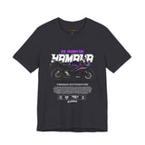 Yamaha R3 Phantom Inspired Sportbike Motorcycle Graphic Unisex Heavy Cotton Tee Premium Streetwear T Shirt for Riders Racers Enthusiasts Everyday Wear