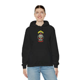 Rock Skull Roses Unisex Hoodie Bold Gothic Streetwear Vintage Rebel Art Design Inspired By Rock Culture And Freedom Perfect For Concerts Festivals And Cold Street Nights