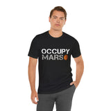 Mars Exploration Unisex Heavy Cotton Tee Bold Space Graphic Shirt Futuristic Sci Fi Adventure Design Inspiring Gift for Space Lovers and Dreamers