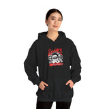 Happiness Is Not About Money Graphic Unisex Heavy Blend Hoodie Bold Motivational Streetwear Pullover Sweatshirt
