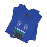 Kawasaki Ninja H2R Inspired Hyperbike Graphic Unisex Heavy Cotton Tee Streetwear Racing Style Motorcycle Art Shirt for Speed Lovers and Track Enthusiasts