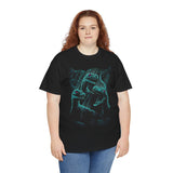 Neon Raptor Trio Dinosaur Graphic T Shirt Prehistoric Predator Jungle Illustration Savage Sci Fi Streetwear Unisex Retro Creature Art Gift