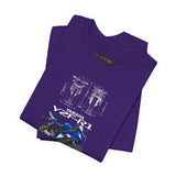 YZF-R1 Motorcycle Inspired Tee Japanese Liter Class Superbike Graphic Unisex Heavy Cotton Tee Racing Blueprint Streetwear Art Gift