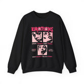 Emotions Speak Louder Than Words Graphic Unisex Heavy Blend Crewneck Sweatshirt Streetwear Art Fashion Statement Pullover