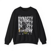 Dynasty Statue Graphic Unisex Heavy Blend Crewneck Sweatshirt Greek Sculpture Butterfly Streetwear Art Inspired Pullover