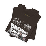 Futuristic Retro Sci Fi Time Travel Car Blueprint Art Unisex Heavy Cotton Tee Premium Streetwear For Vintage Car Lovers Collectors And Enthusiasts