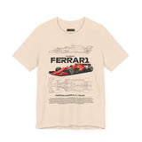 Performance Race Car Blueprint Unisex Heavy Cotton Tee Retro Motorsports Speed Machine Graphic Streetwear Premium Racing Art Shirt for Everyday Style and Enthusiast Gifts