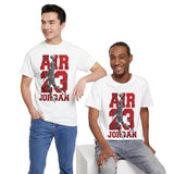 Air Jordan Sky Legend Unisex Heavy Cotton Tee Bold Athletic Streetwear Design Inspirational Basketball Dunk Artwork Motivational Sports Graphic Tee For Dreamers And Hustlers