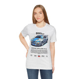Nissan Skyline GT R R34 Inspired Illustrated JDM Racing Car Graphic T Shirt Iconic Japanese Performance Street Racing Culture Automotive Streetwear Gift For Car Enthusiasts