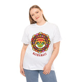 Kathakali Unisex T Shirt Kerala Traditional Dance Art Graphic Tee Indian Culture Festival Onam Heritage Malayalam Performance Heavy Cotton Top