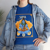 Lord Shiva Mahadev Devotional Unisex T Shirt Hindu Spiritual Graphic Cotton Tee Trishul Rudraksha Mahakal Temple Festival Wear Meditation Yoga Gift India
