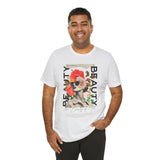Beauty of Art Floral Collage Unisex Jersey Short Sleeve Tee Vintage Aesthetic Graphic Fashion Artistic Statement Streetwear T Shirt