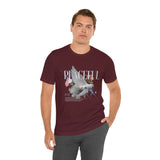 Peaceful Dove Floral Unisex Jersey Short Sleeve Tee Comfortable Soft Cotton Motivational Streetwear Graphic T-Shirt Bold Typography Casual Wear Perfect Gift For Friends Birthdays Everyday Style