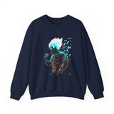 Limit Break Energy Unisex Sweatshirt Motivational Streetwear Power Graphic For Gym Lifestyle Anime Inspired Bold Confidence And Inner Focus