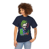 The Jocker Why So Serious Within Unisex Heavy Cotton Tee Bold Psychological Streetwear Art Dark Emotion Graphic Shirt for Fearless Thinkers and Urban Rebels
