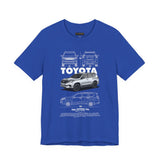 Toyota Land Cruiser Prado TXL Inspired Illustrated Luxury Off Road SUV Graphic T Shirt Premium 4x4 Adventure Vehicle Automotive Streetwear Rugged Travel Lifestyle Gift For SUV Enthusiasts