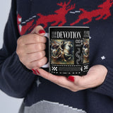 Fearless Devotion Ceramic Mug Classical Art Courage Loyalty Commitment Symbolism Motivational Coffee Cup