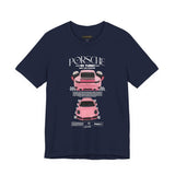 Luxury Pink Turbo Sports Car Inspired Graphic T Shirt Premium Supercar Aesthetic Streetwear Unisex Tee High Performance Auto Art Fashion For Car Lovers