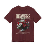 Heavens Hallucinations Unisex Jersey Short Sleeve Tee Comfortable Modern Streetwear Bold Artistic Floral Graphic Design Perfect Gift for Friends Birthdays Casual Wear