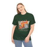 Money Is Not Just Currency Burning Dollar Graphic Unisex Heavy Cotton Tee Hustler Streetwear Motivational Cash Fire Design