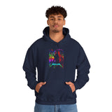 Reaper Of Neon Flames Hoodie Bold Skull Energy Design Unisex Heavy Blend Streetwear For Fearless Dreamers And Night Rebels