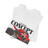 Ducati Inspired Streetfighter Superbike Graphic Unisex Heavy Cotton Tee Premium Racing Streetwear T Shirt for Riders Bikers Enthusiasts and Everyday Wear