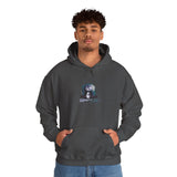 Space Exploration Hoodie Unisex Heavy Blend Sweatshirt Galaxy Earth Spaceship Astronomy Inspired Cosmic Science Lover Nerd Geek Astronaut Pullover