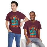 Lord Shiva Death And Destruction Dance And Regeneration Unisex Graphic T Shirt Mahadev Mahakal Devotional Hindu Spiritual Cotton Tee Trishul Rudraksha Festival Wear India