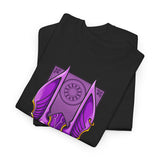 Bills Samurai Unisex Heavy Cotton Tee Futuristic Neon Warrior Design Bold Japanese Inspired Streetwear Graphic T Shirt for Men and Women Artistic Cyber Aesthetic Perfect Gift for Anime and Samurai Art...