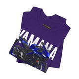R3 Inspired Sport Motorcycle Art Unisex Heavy Cotton Tee Dynamic Streetwear Graphic for Riders and Moto Enthusiasts