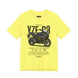 Yamaha YZF R3 Monster Energy Inspired Unisex Heavy Cotton Tee Racing Motorcycle Streetwear Graphic T Shirt Gift For Riders Bikers Moto Fans Casual Wear