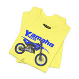Yamaha YZ125 Inspired Motocross Blueprint Unisex Heavy Cotton Tee Dirt Bike Racing Graphic Shirt Streetwear Gift For Riders