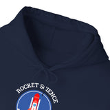 Rocket Science Rocks Hoodie Unisex Heavy Blend Sweatshirt Space Exploration STEM Education Astronomy Science Gift Nerd Geek Astronaut Graphic Pullover