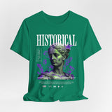 Historical Statue Graphic Premium Unisex Jersey Short Sleeve Tee Vintage Aesthetic Streetwear T-Shirt