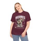Hermes Greek Mythology Unisex Heavy Cotton Tee Ancient God of Communication and Travel Streetwear Graphic T Shirt