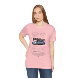 Nissan Skyline R34 GTR Inspired Illustrated JDM Performance Sports Car Graphic T Shirt Japanese Turbo Street Racing Automotive Streetwear Iconic 90s Car Culture Gift For JDM Enthusiasts