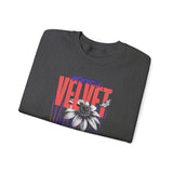 Velvet Dream The Collective Crewneck Sweatshirt Comfortable Unisex Pullover Bold Typography Graphic Artistic Streetwear Fashion Cozy Everyday Wear Perfect Gift for Creatives Dreamers and Trendsetters