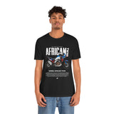 African Twin Adventure Motorcycle Graphic Tee Off Road Touring Bike T Shirt For Riders Explorers Long Distance Travel Motorsport Streetwear Gift