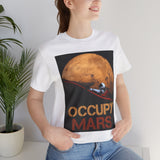 Mars Explorer Astronaut Unisex Heavy Cotton Tee Futuristic Space Adventure Graphic Shirt Inspiring Sci Fi Design Perfect Gift for Dreamers and Space Lovers