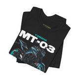 MT03 Inspired Lightweight Street Motorcycle Art Unisex Heavy Cotton Tee Bold Rider Graphic Streetwear Apparel