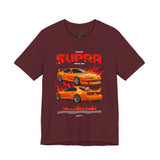 Japanese Turbo Legend Supra Inspired JDM Racing Graphic T Shirt Classic 90s Performance Car Streetwear Unisex Tee For Drift Track And Car Culture Fans