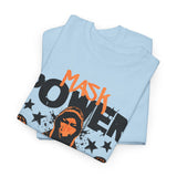Mask Power Anonymous Strength Graphic Unisex Heavy Cotton Tee Bold Urban Streetwear Empowerment Hacker Inspired Motivational T Shirt